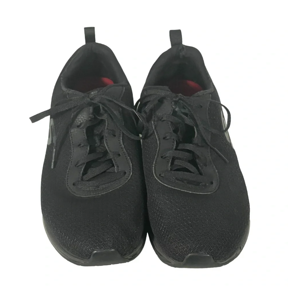 Skechers 77274 Womens Work Slip Resistant Memory Foam Black Skech-Air Shoes 10M